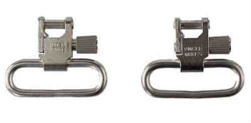 Uncle Mikes Swivel QD 115 Raw 1" Nickel Plated (Ruger)